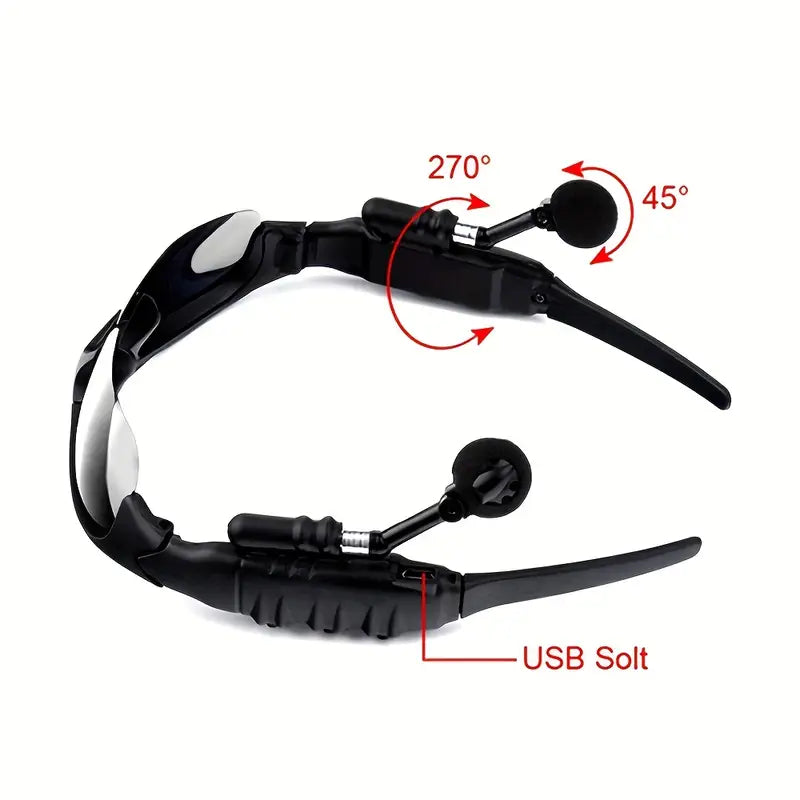 🎧🕶️ Gafas de sol con Bluethooth – Tecnología, Estilo y Libertad en un Solo Accesorio.
