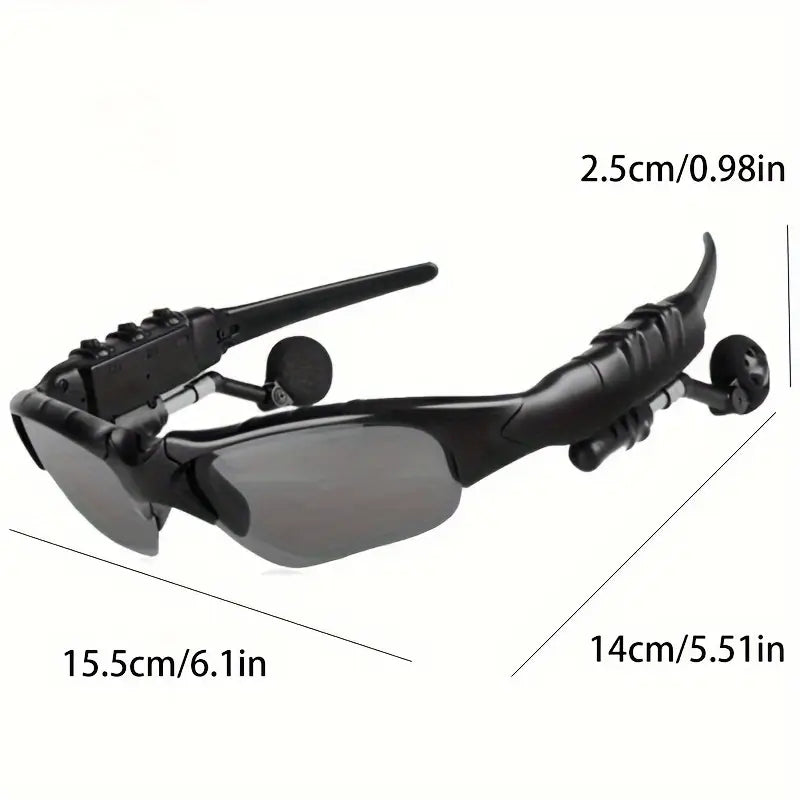 🎧🕶️ Gafas de sol con Bluethooth – Tecnología, Estilo y Libertad en un Solo Accesorio.