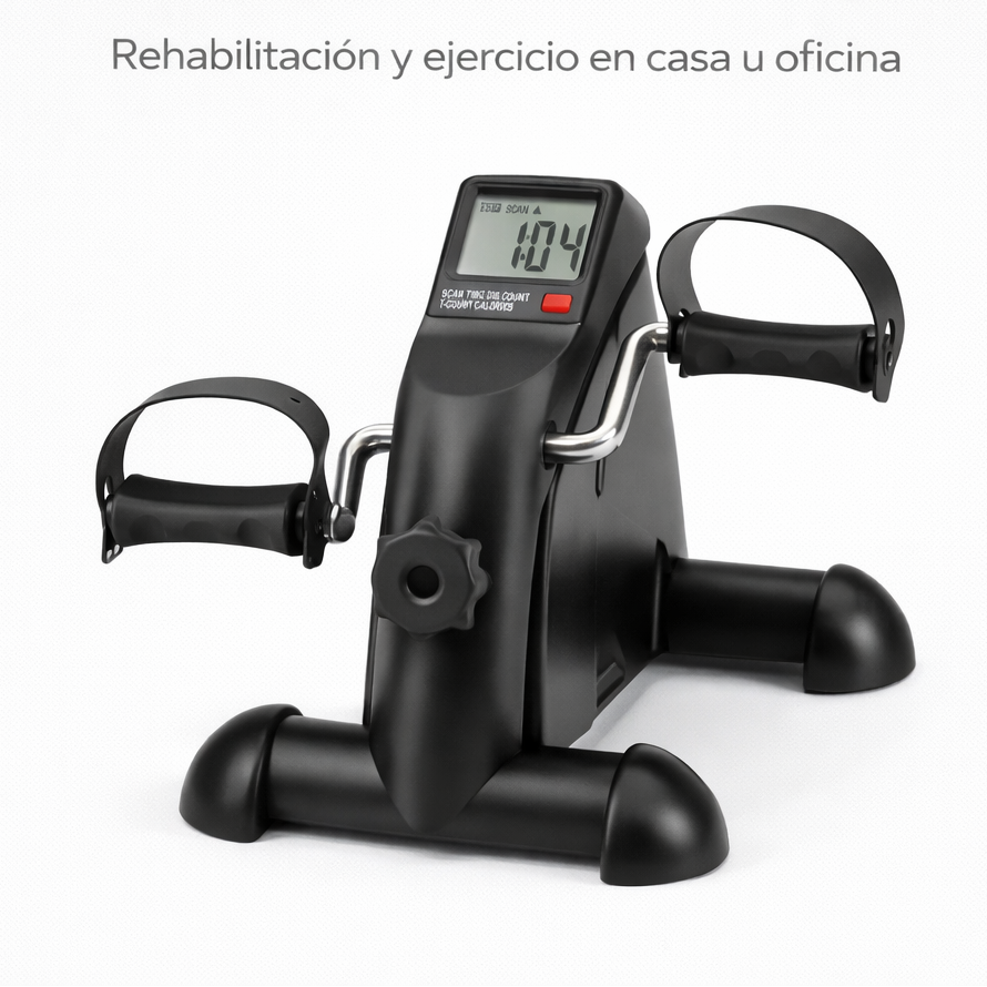 BICICLETA ESTATICA CON PANEL DIGITAL (GRATIS EJERCITADOR BANDAS)
