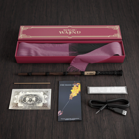 ¡Edición limitada! Varita mágica lanza bolas de fuego 🔥 – Solo para verdaderos fans de Harry Potter.