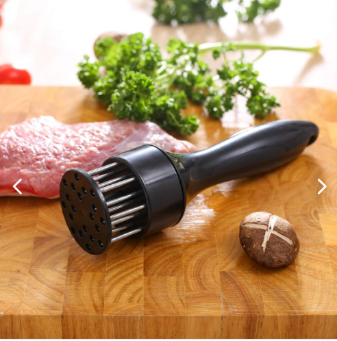 ABLANDADOR DE CARNE (ACERO INOXIDABLE) PREMIUM