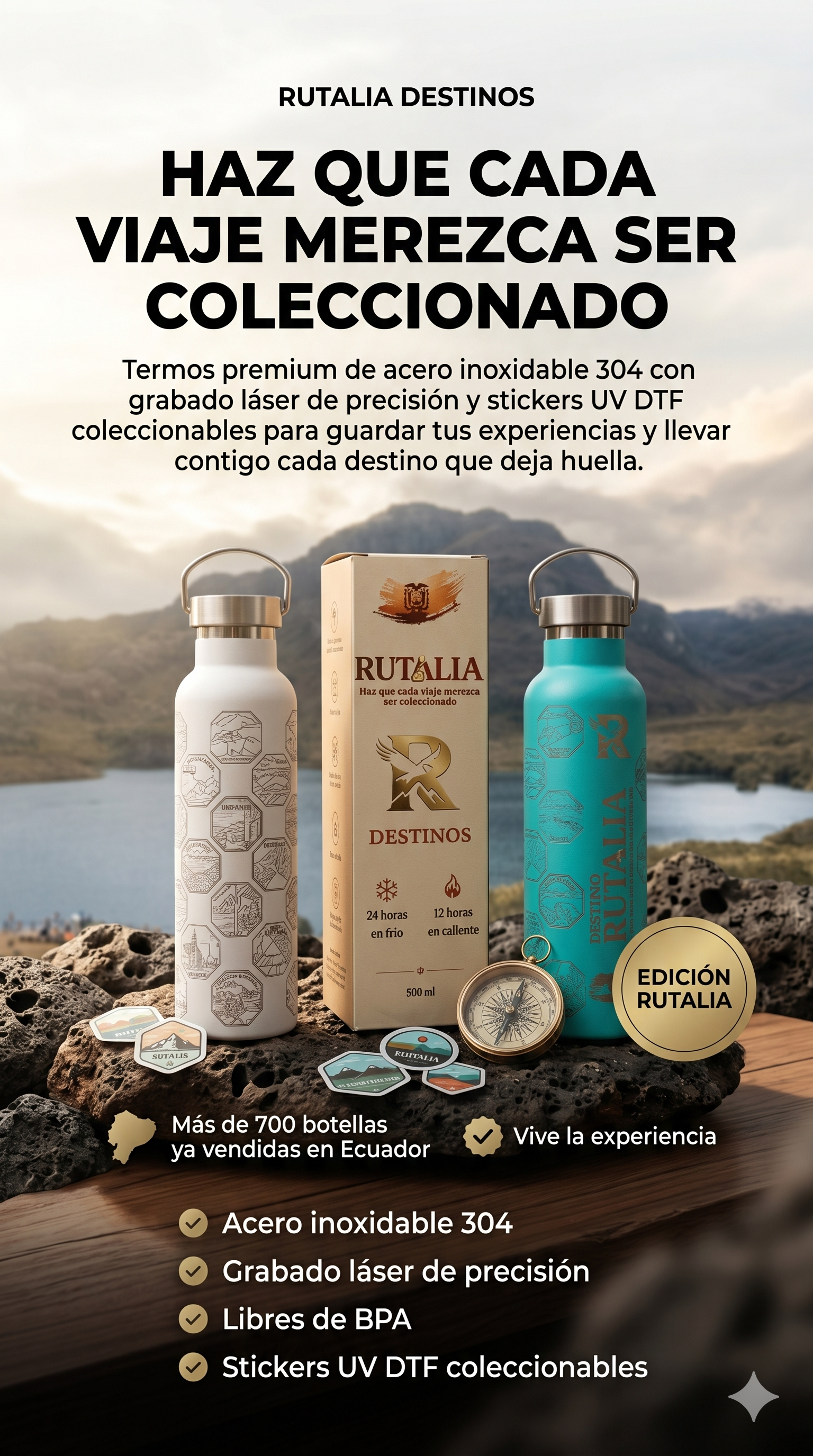 RUTALIA - DESTINOS (TERMO COLECCIONABLE)