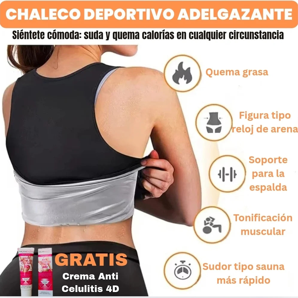 CHALECO DEPORTIVO ADELGAZANTE