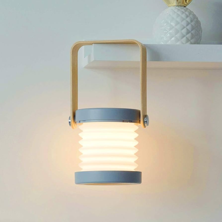 💡 Lámpara Recargable Plegable LED – Ideal para Camping, Escritorio y Más! ✨