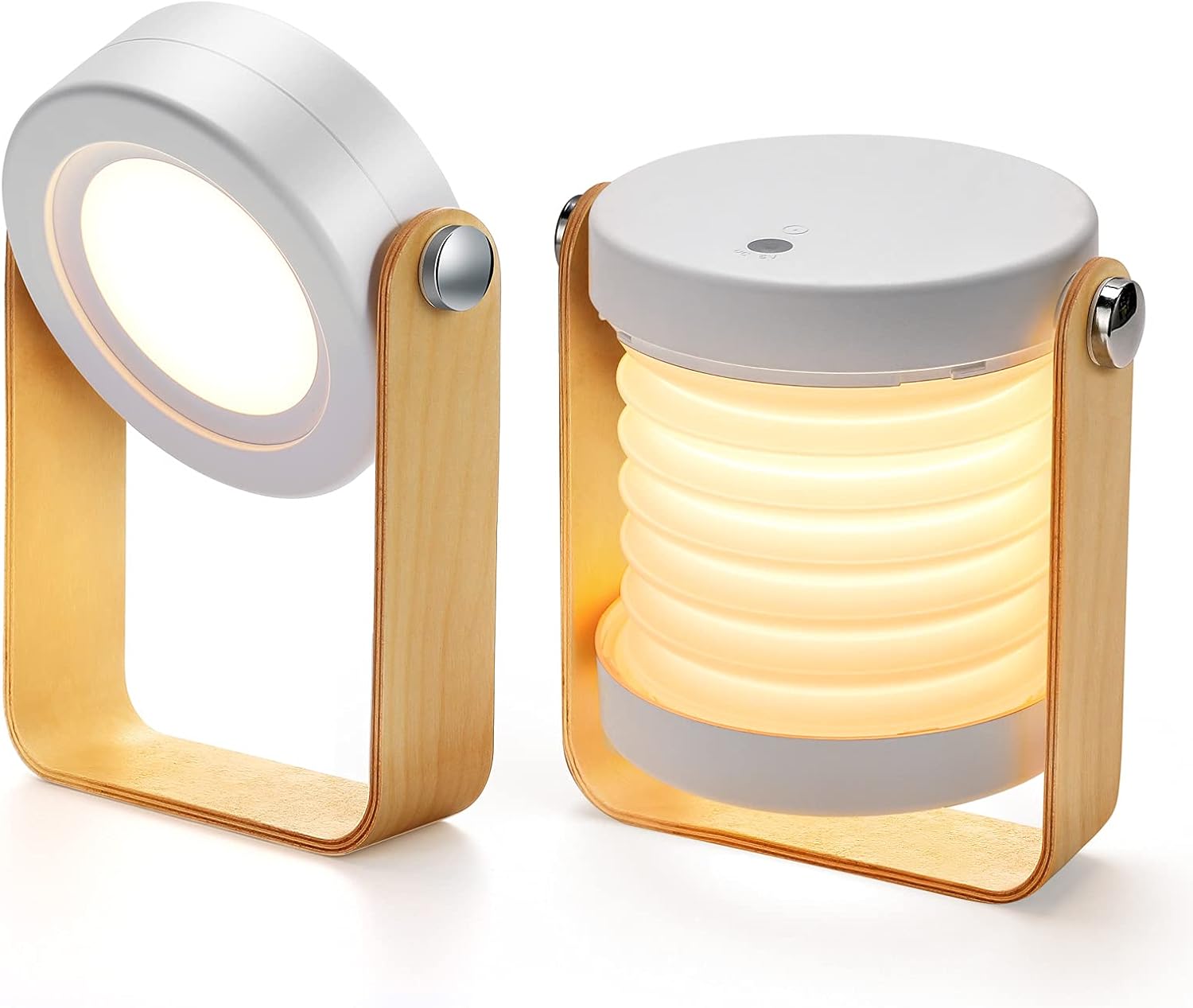 💡 Lámpara Recargable Plegable LED – Ideal para Camping, Escritorio y Más! ✨