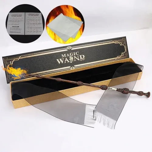 ¡Edición limitada! Varita mágica lanza bolas de fuego 🔥 – Solo para verdaderos fans de Harry Potter.