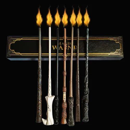 ¡Edición limitada! Varita mágica lanza bolas de fuego 🔥 – Solo para verdaderos fans de Harry Potter.